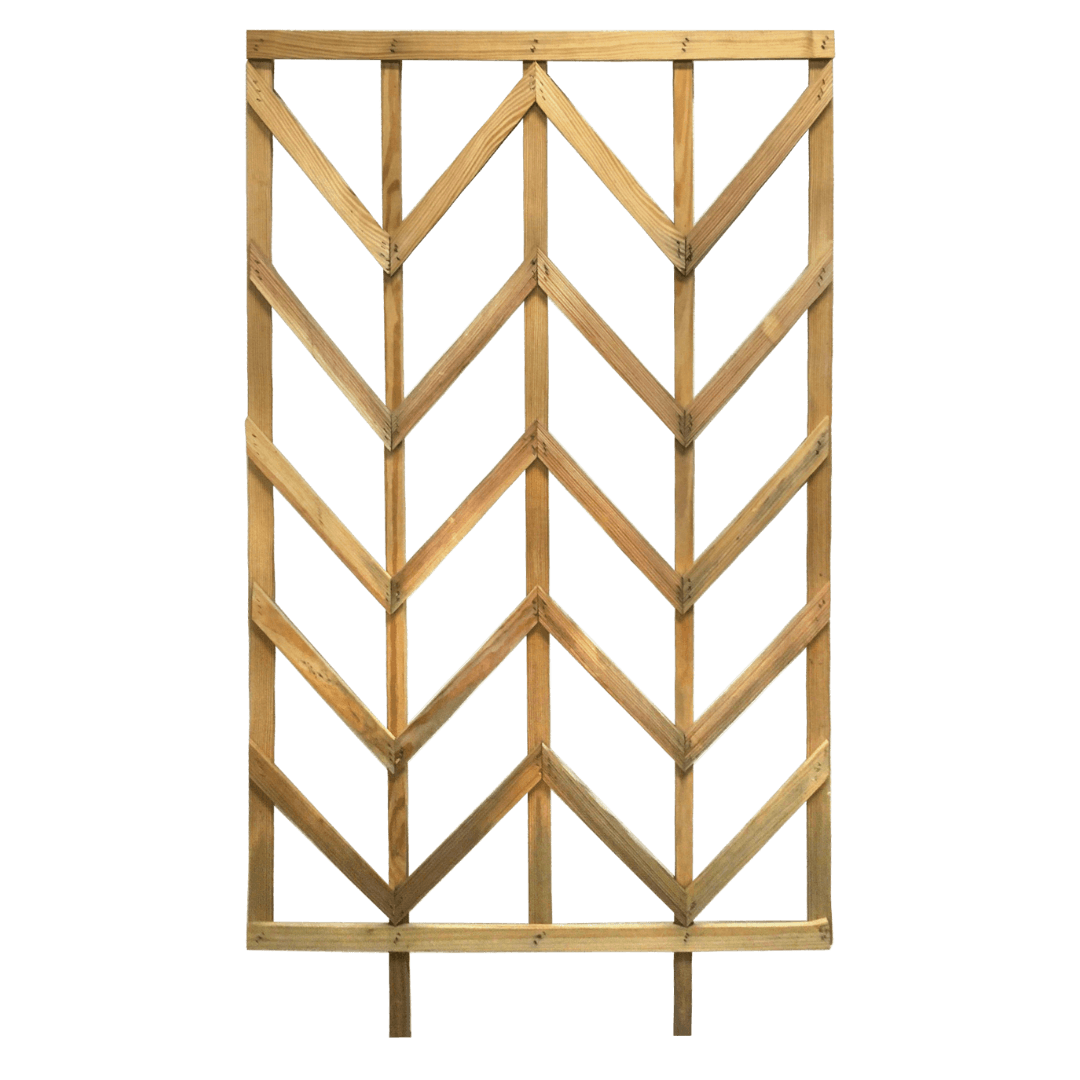 wooden criss cross trellis Chevron Trellis – Chelsea Garden Center