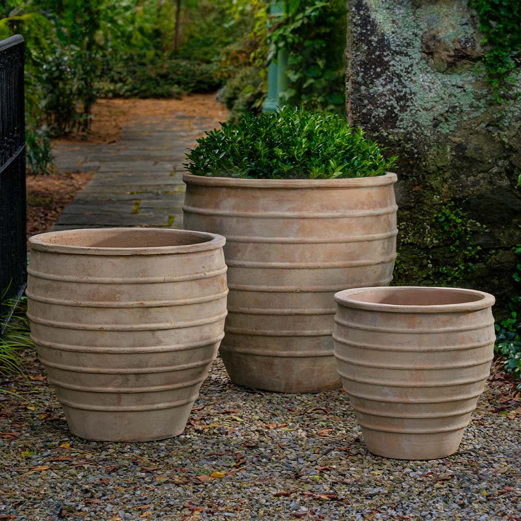 large terracotta plant pots outdoor Vari Planter in Antico Terracotta – Chelsea Garden Center