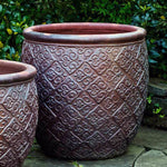 Indienne Planter in Asian Terracotta