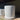  Medium Matte White Cylinder With Saucer 11
