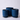 Medium Matte Blue Cylinder With Saucer