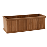 Teak Rectangle Planter