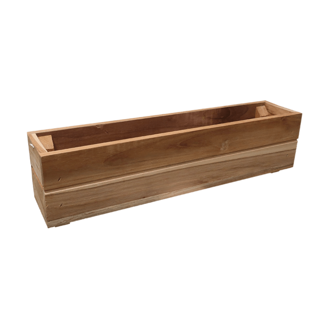 Teak Window Box Small