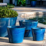 Portale Planter in Cerulean Blue
