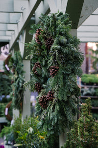 Oregon Mixed Wreath with Cones