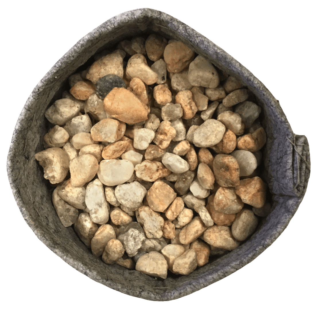 A texture portrait of pea gravel, which are small rocks of different  shapes, colors and sizes to cover parts of your garden for steady footing  and les Stock Photo - Alamy