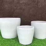 Buttercup Planter in White